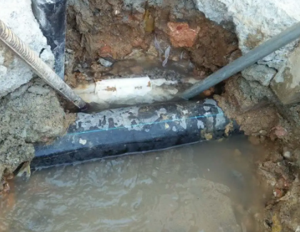 德兴测漏水之水管漏水